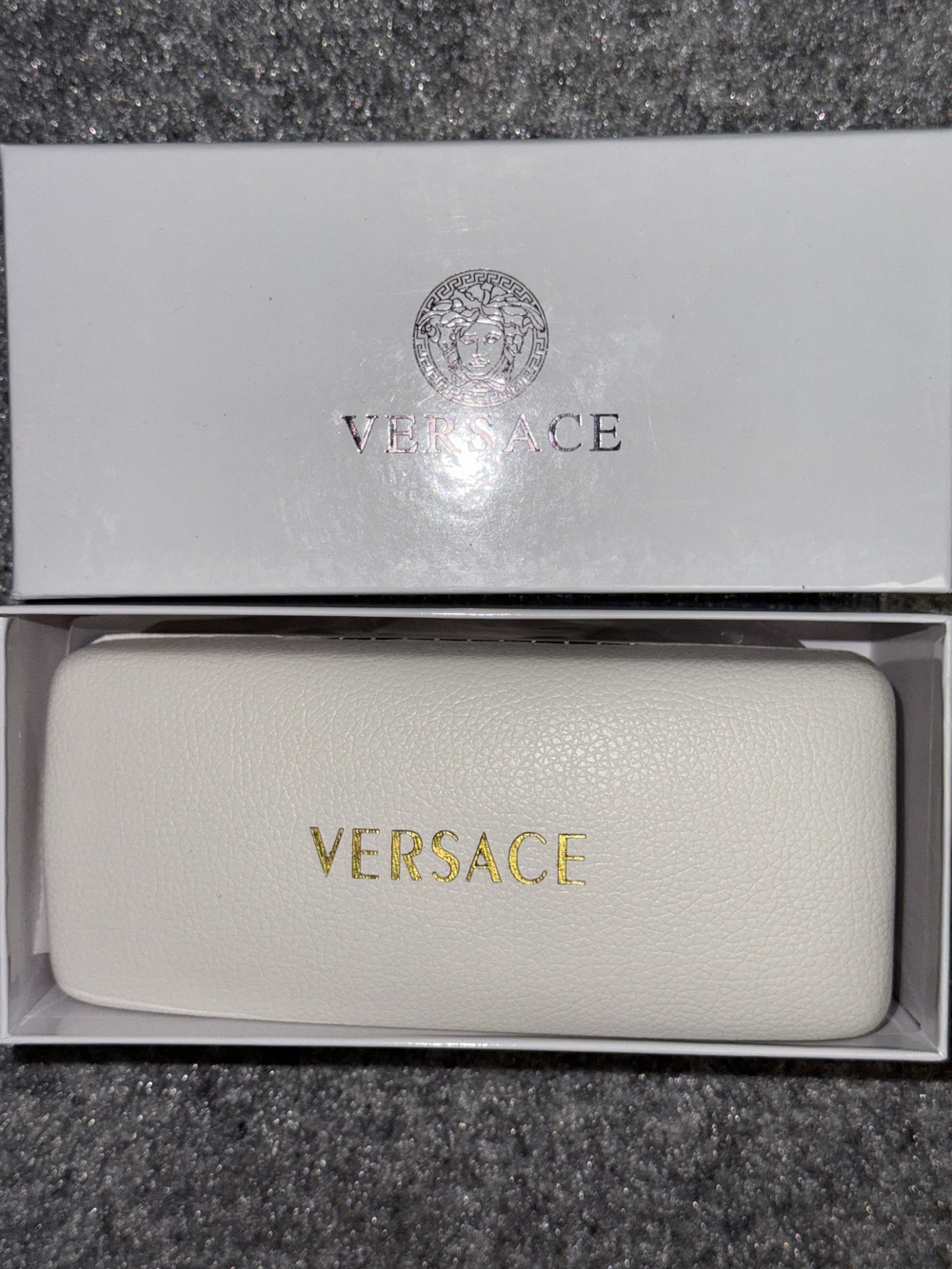 Authentic Versace Black Sunglasses withGold Medusalogo Unique Versace Sunglasses - Picture 8 of 10